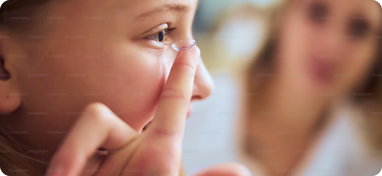 Que son los lentes de contacto y por qué es útil su uso. 